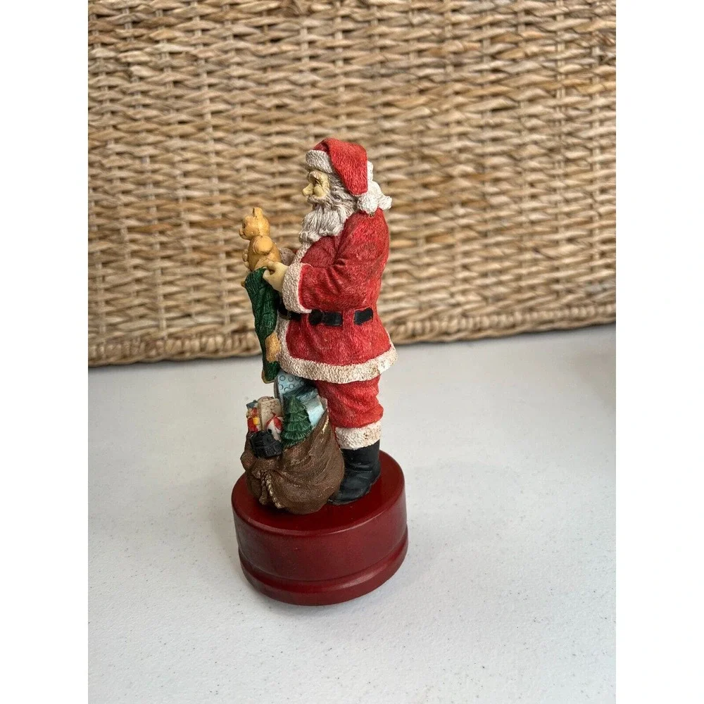 Seymour Mann Christmas Collectibles Cold Cast Porcelain‎ Santa Claus Figurines
